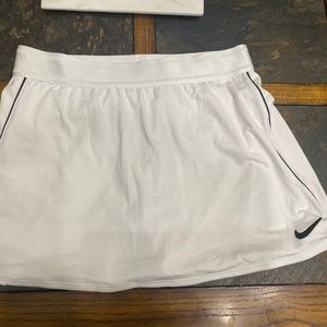 Women's Nike White Tennis Skirt